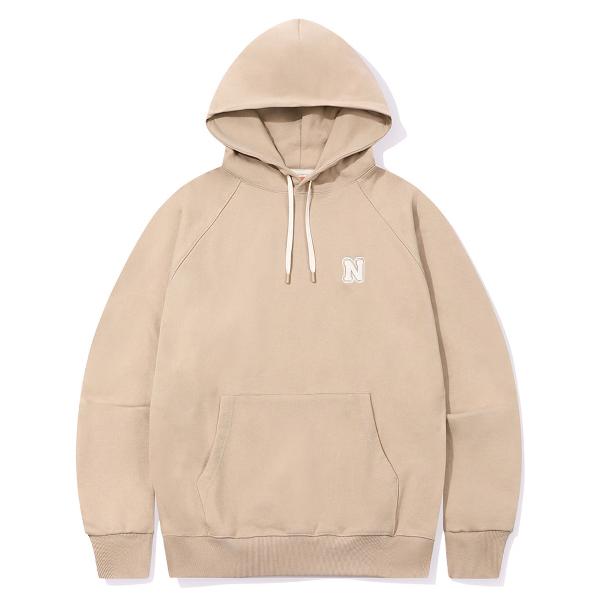 노르딕아일랜드(NORDICISLAND) 후디 N LOGO - 베이지