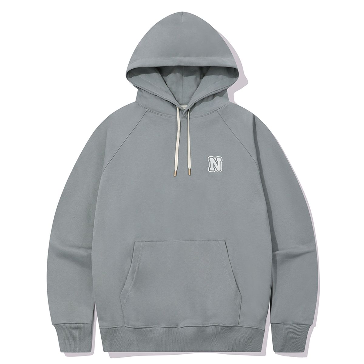 노르딕아일랜드(NORDICISLAND) 후디 N LOGO - 그레이