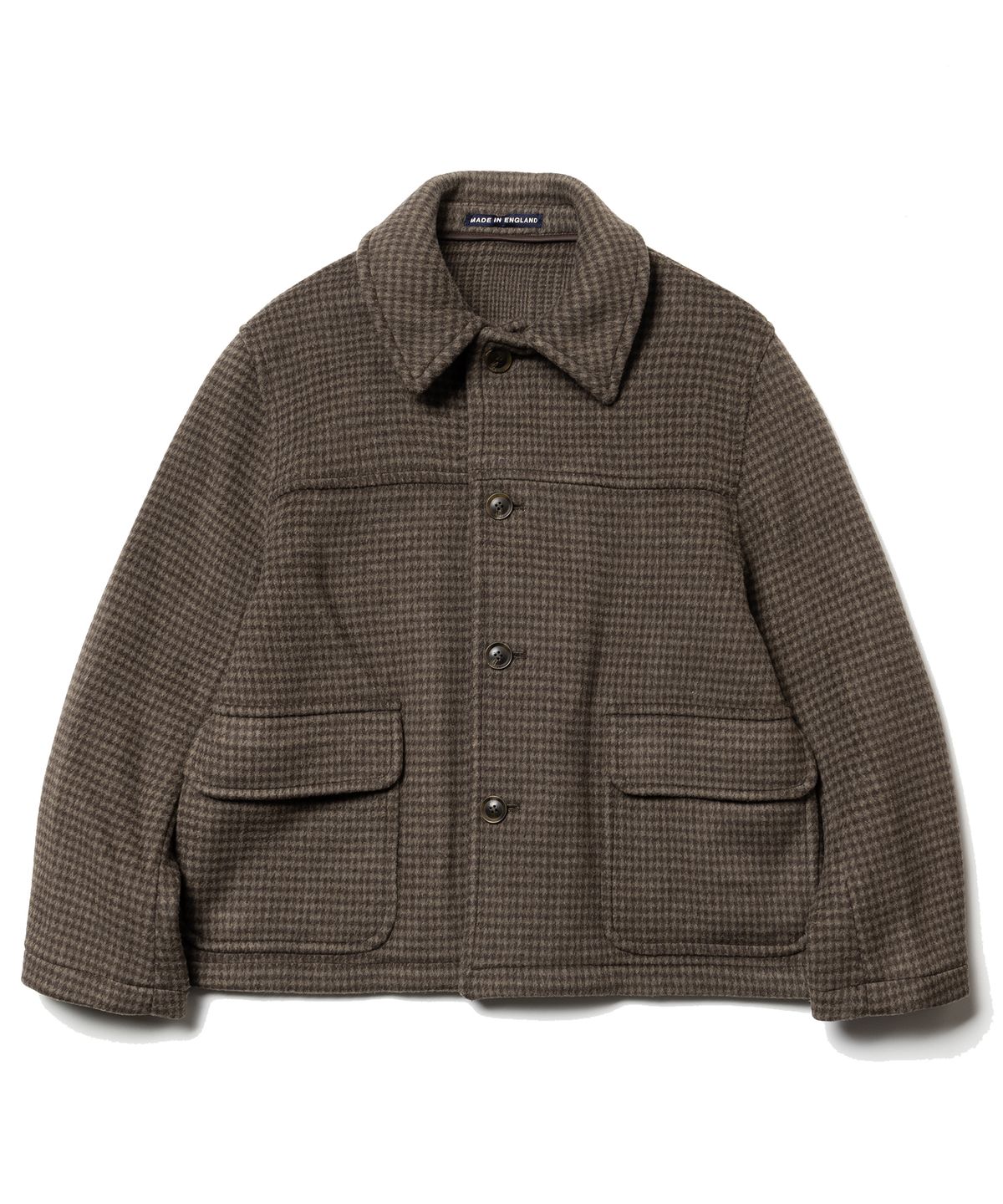 런던트레디션(LONDONTRADITION) Jackson Mens Short Jacket - Mushroom A35 DT