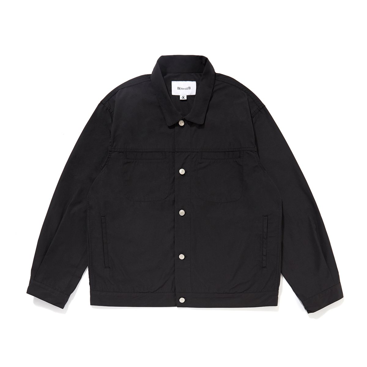 블렌드클럽(BLNDCLUB) Nylon Symbol Trucker Black