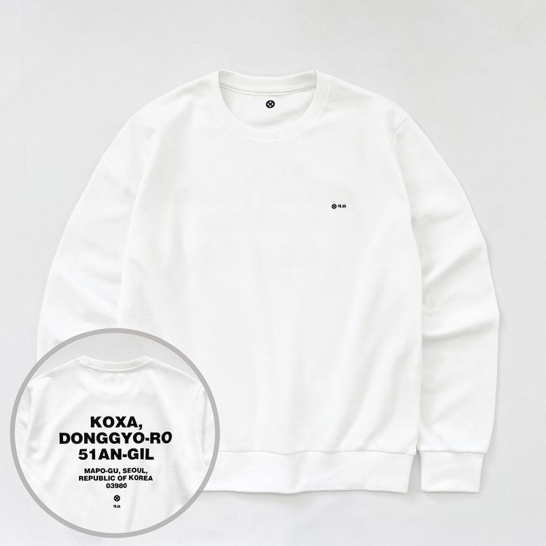 KX donggyo hangle mtm white