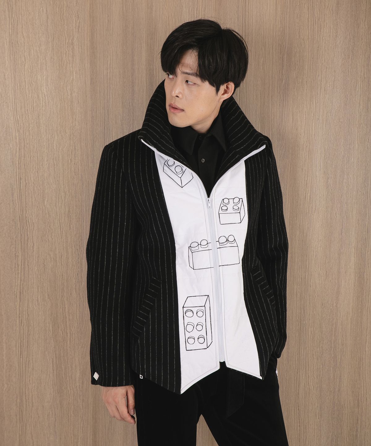 와이쏘씨리얼즈(WHYSOCEREALZ) LEG* Tuxedo Coat