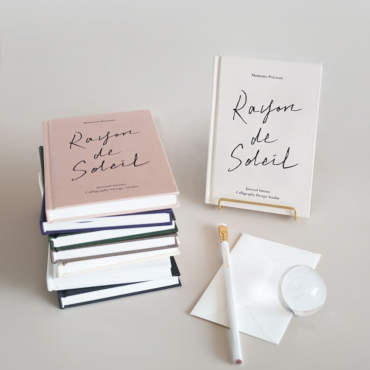 오브드제이(AUBE DE J) (만년형) Rayon de Soleil 양장 다이어리 - 8 Color