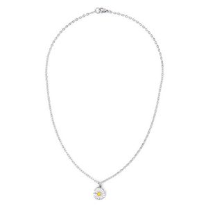 희망을 주는 데이지팬던트 써지컬스틸 목걸이 (C2101-AN703_SV)