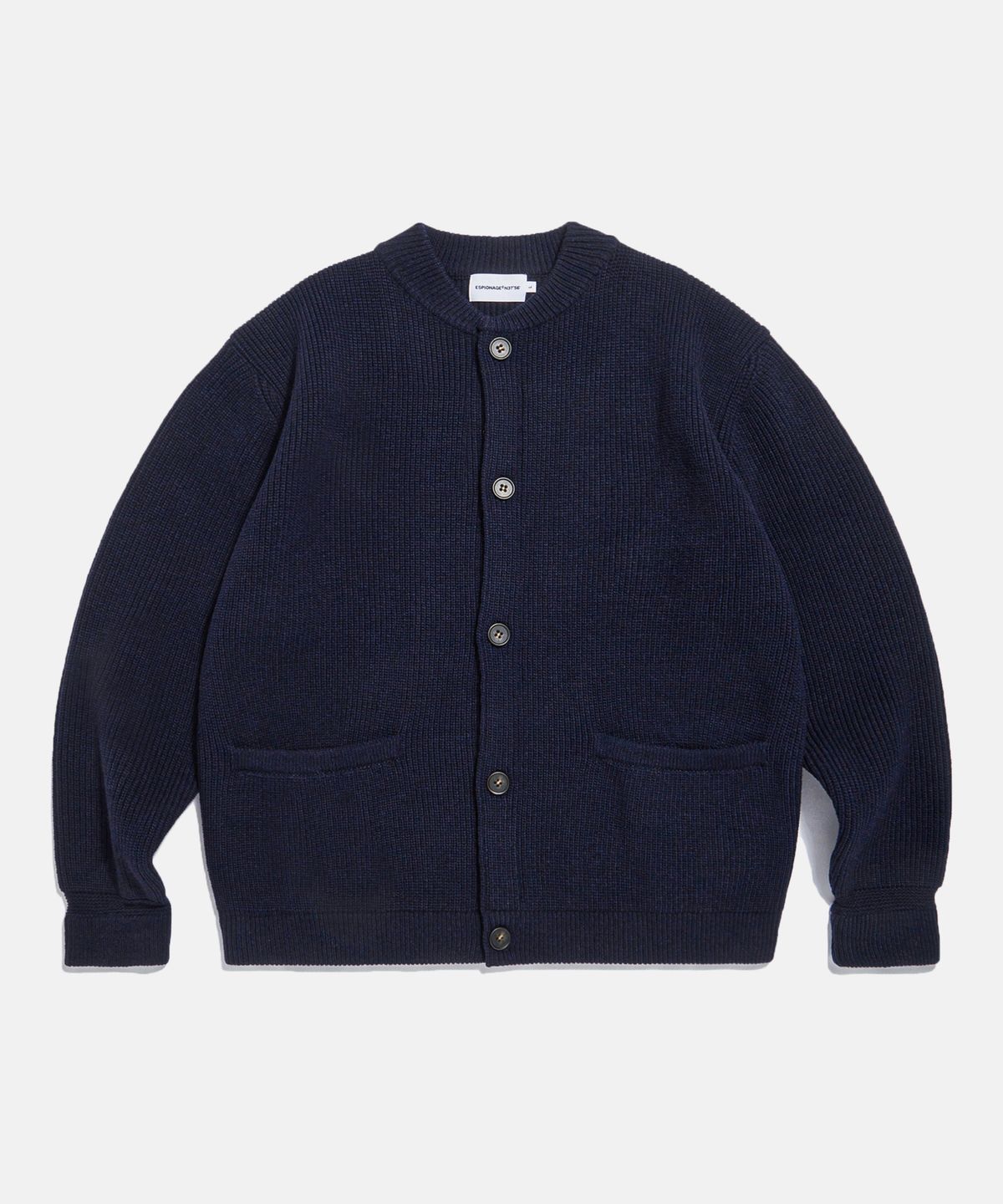 에스피오나지(ESPIONAGE) Miller Heavyweight Cardigan Navy