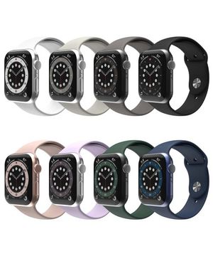 애플워치/갤럭시워치 전기종 실리콘 스트랩