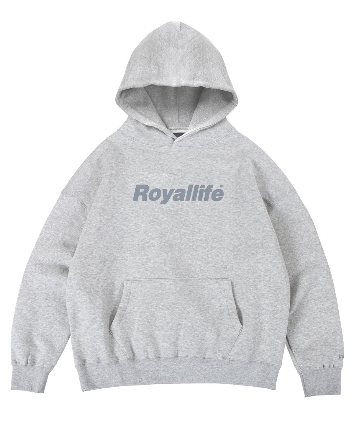 로얄라이프(ROYALLIFE) RLPH900 오리지널 쉐이디 로고 후드티 - 그레이
