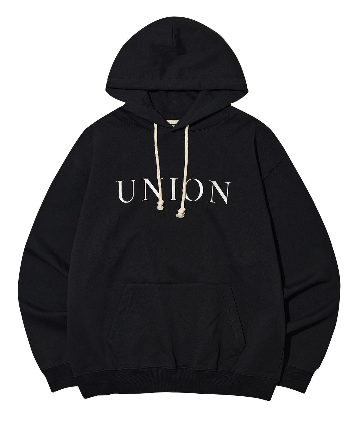 유니온발란트(UNION BALANT) 유니온 스웨트 후드 블랙
