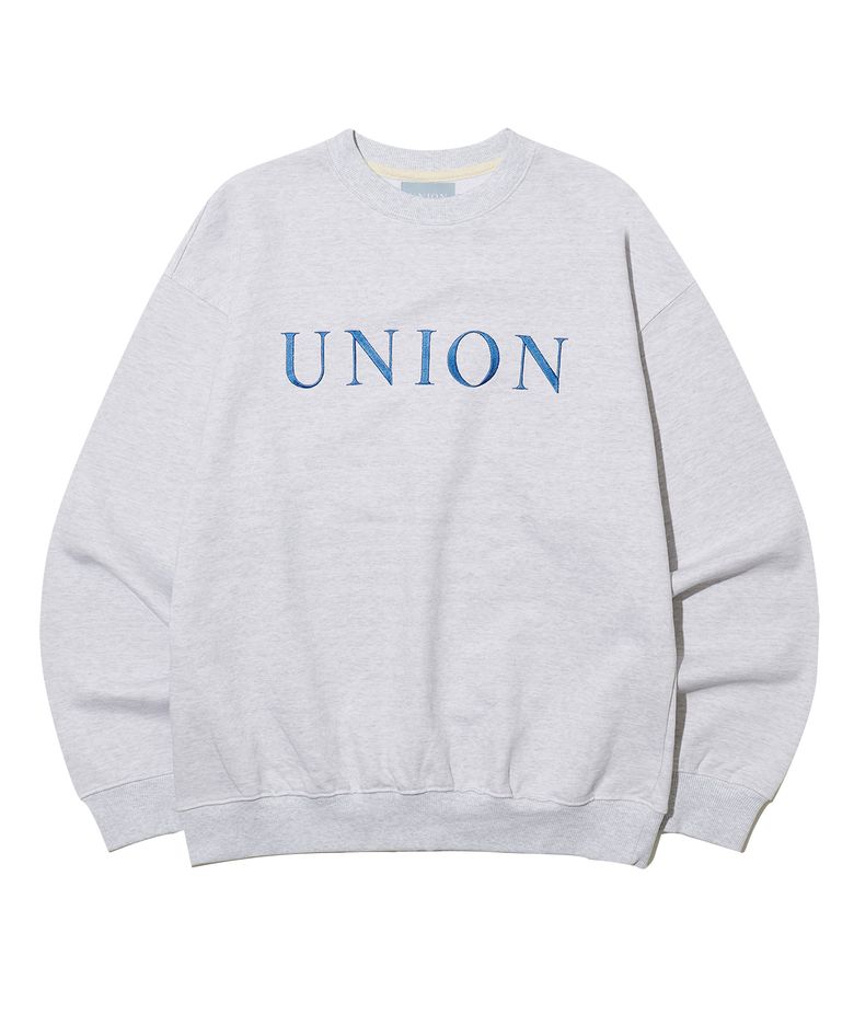 유니온 스웨트셔츠 그레이
