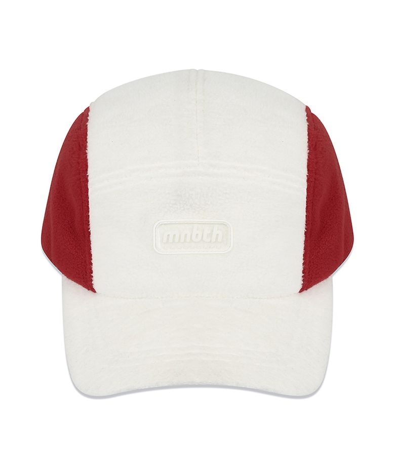 Two Tone Fleece Camp Cap(IVORY)