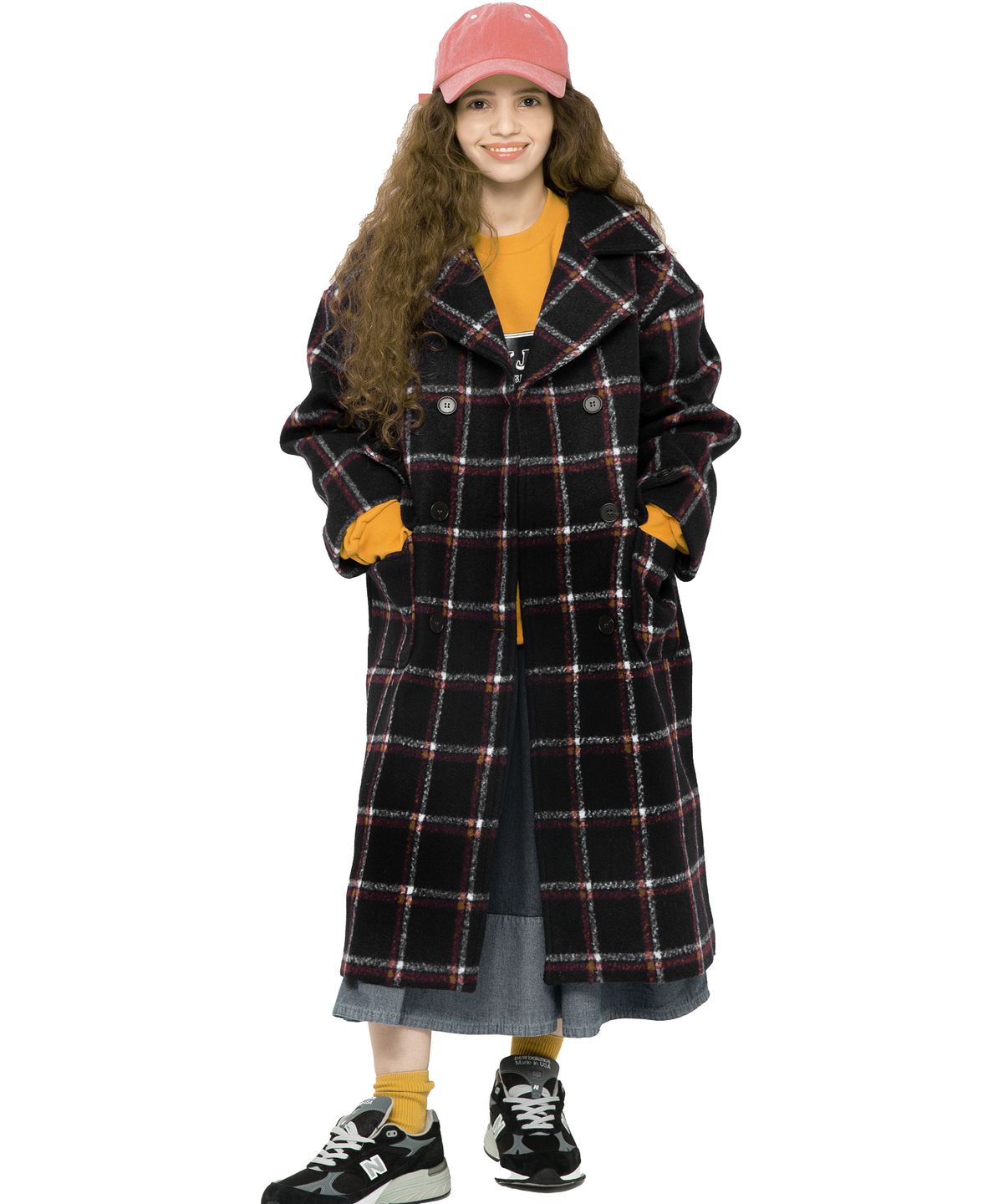 메리제임스(MARYJAMES) (W) EVIDENCE DOUBLE COAT (2 COLOR)