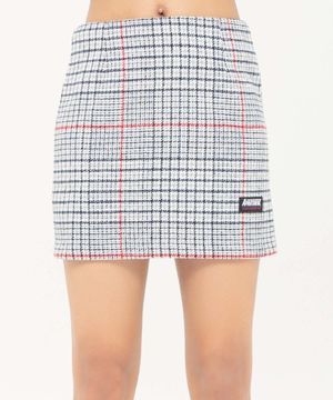 (W) WINTER LOVE SKIRT - RED