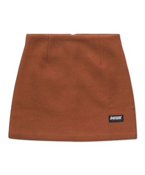 (W) FAIR PLAY LOVE SKIRT - ORANGE