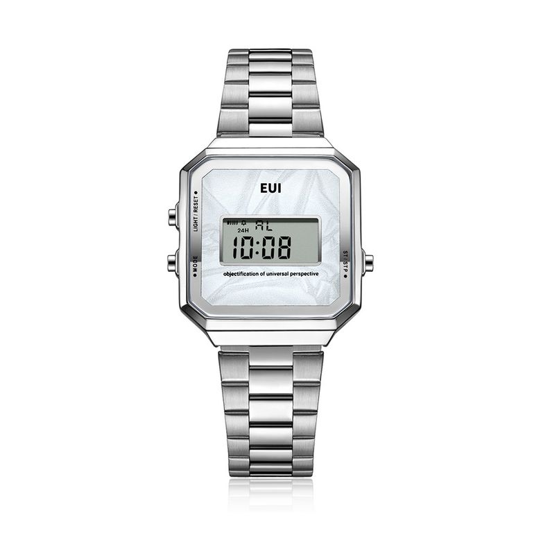 공용 메탈 전자시계 EUI8101M-SW