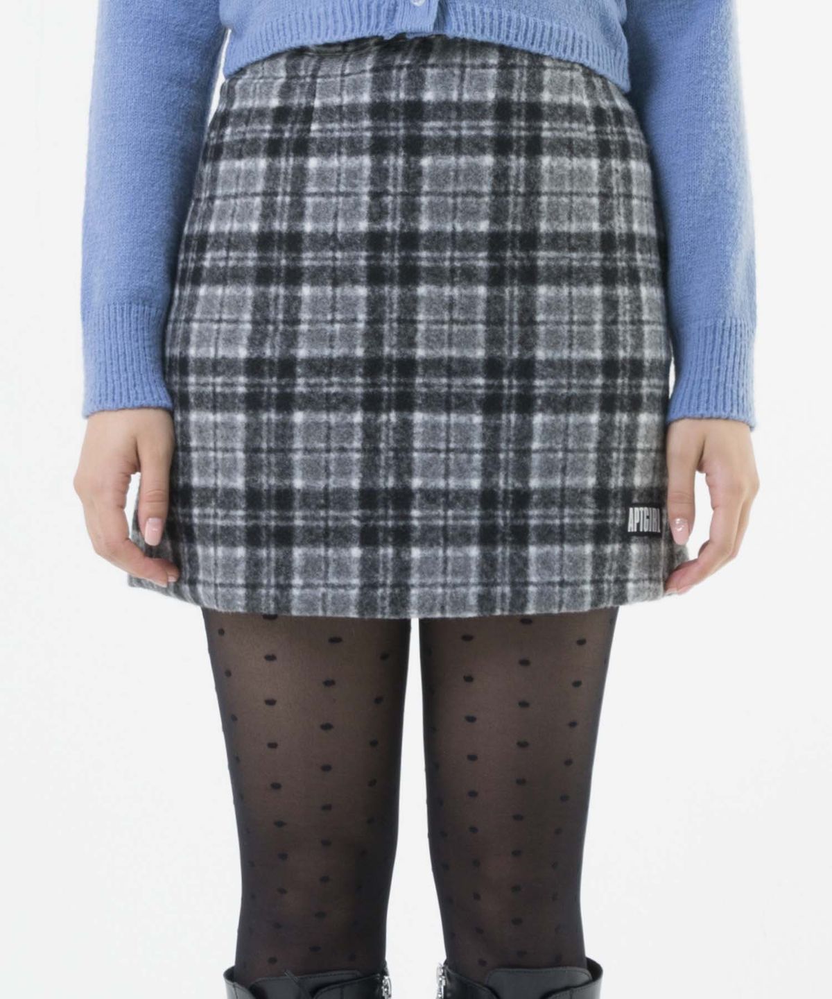 아파트먼트(APARTMENT) (W) CAT THE SKIRT - LIGHTGRAY