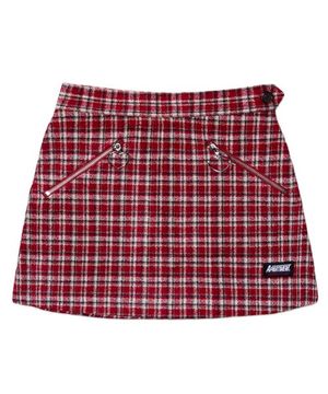 (W) SAY SKIRT - RED