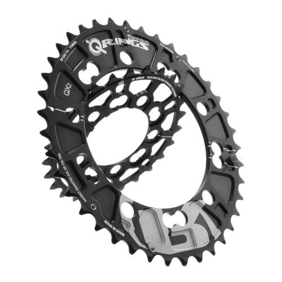 노그(KNOG) 로터바이크 엠티비 체인링 큐링-QX2 BCD110x5 -아우터