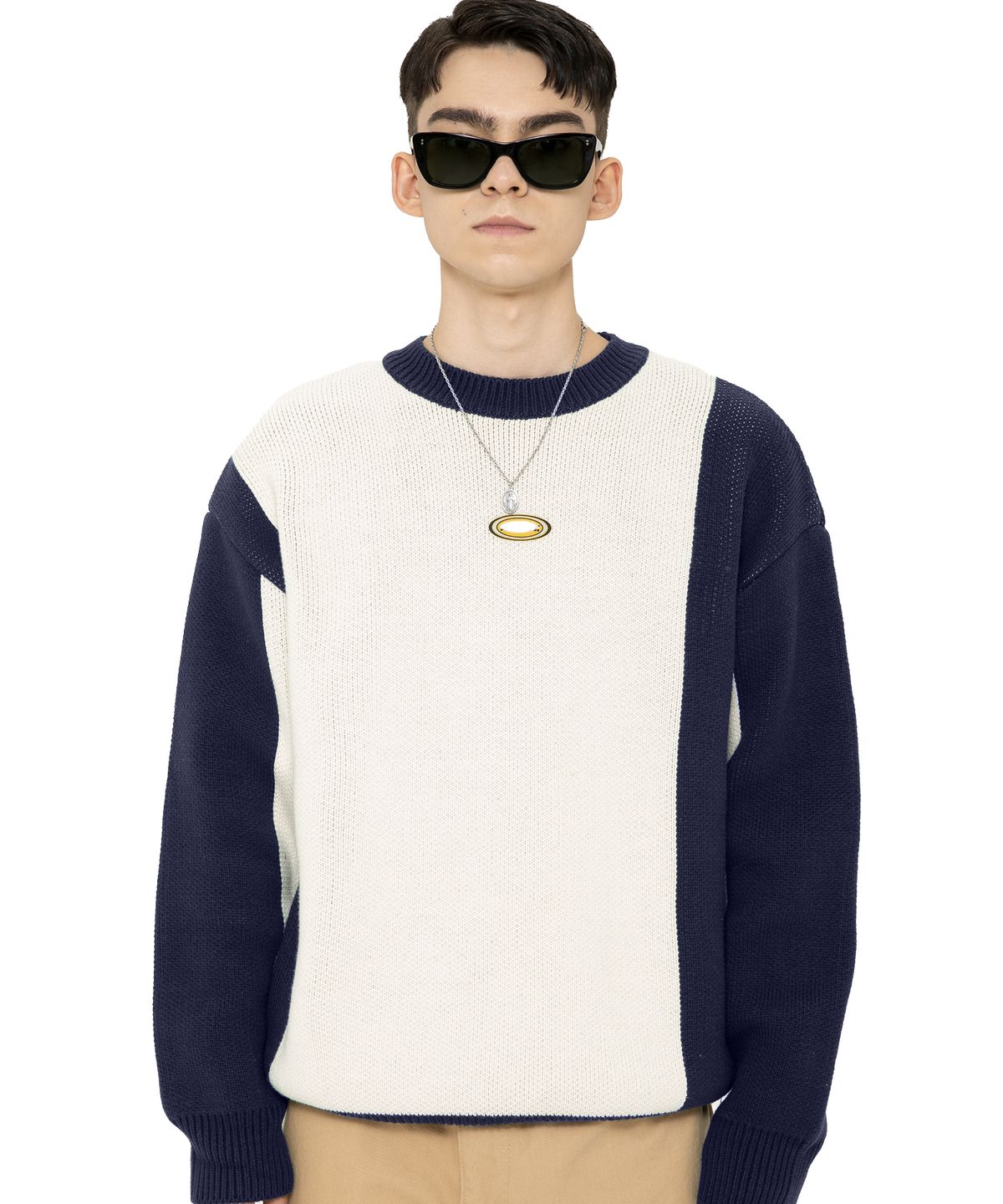 아파트먼트(APARTMENT) MONACON KNIT - NAVY