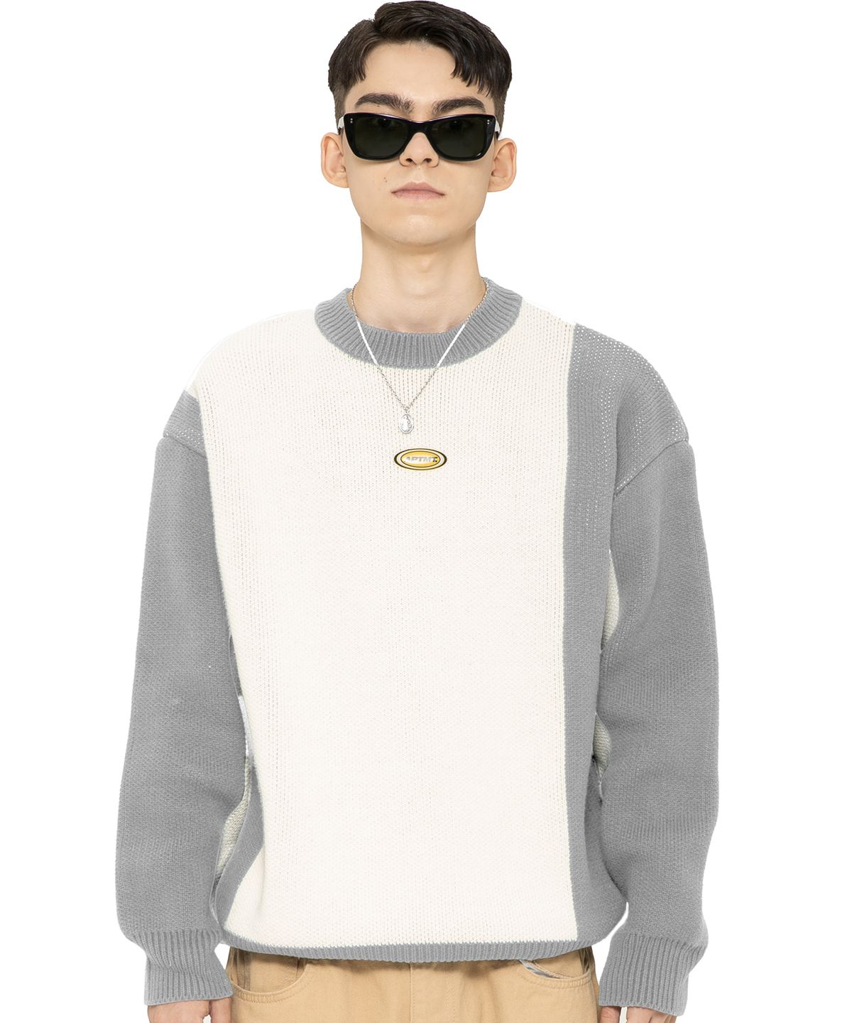 아파트먼트(APARTMENT) MONACON KNIT - GRAY