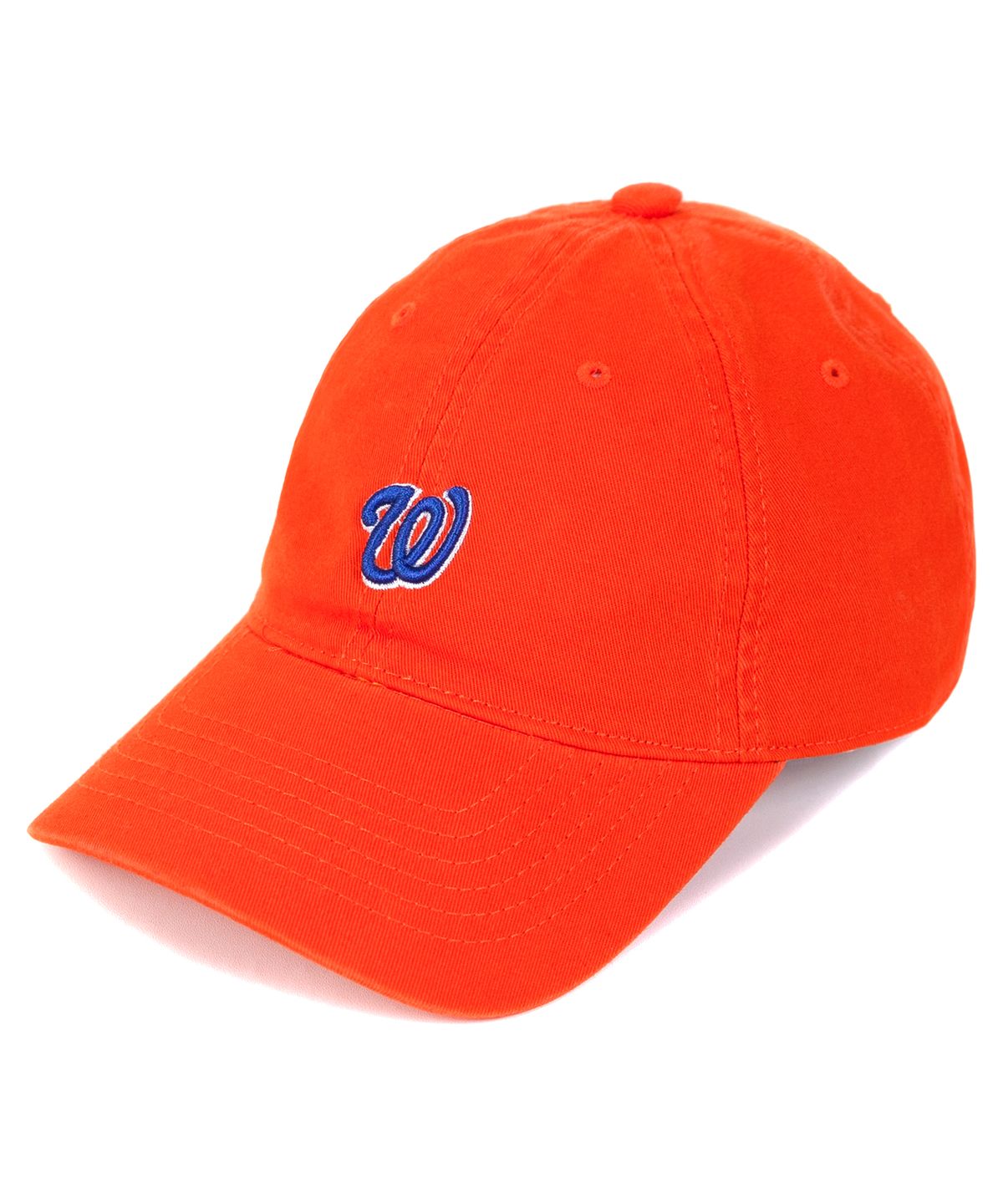 윅(WICK) BG284CAP509_WSCRIPT WASHING CAP-ORANGE