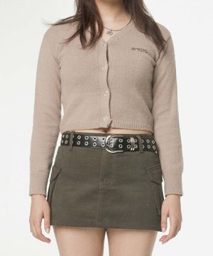 (W) PERSIAN KNIT - GRAY BEIGE