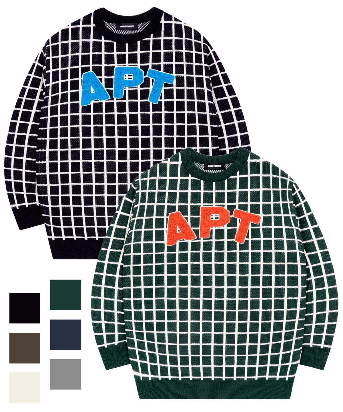 아파트먼트(APARTMENT) GRIDIA KNIT (6 COLOR)