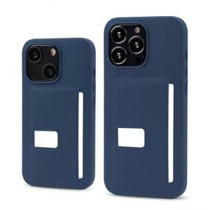 [21ALL] 아이폰 13 시리즈 슬림형 가죽케이스 다크블루