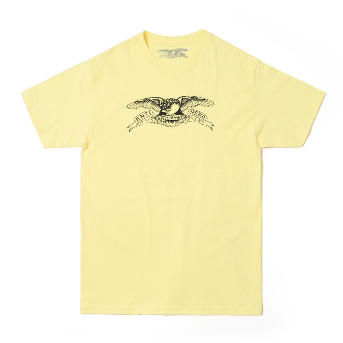 안티히어로(ANTI HERO) BASIC EAGLE S/S T-Shirt - BANANA/BLACK 51020080BA