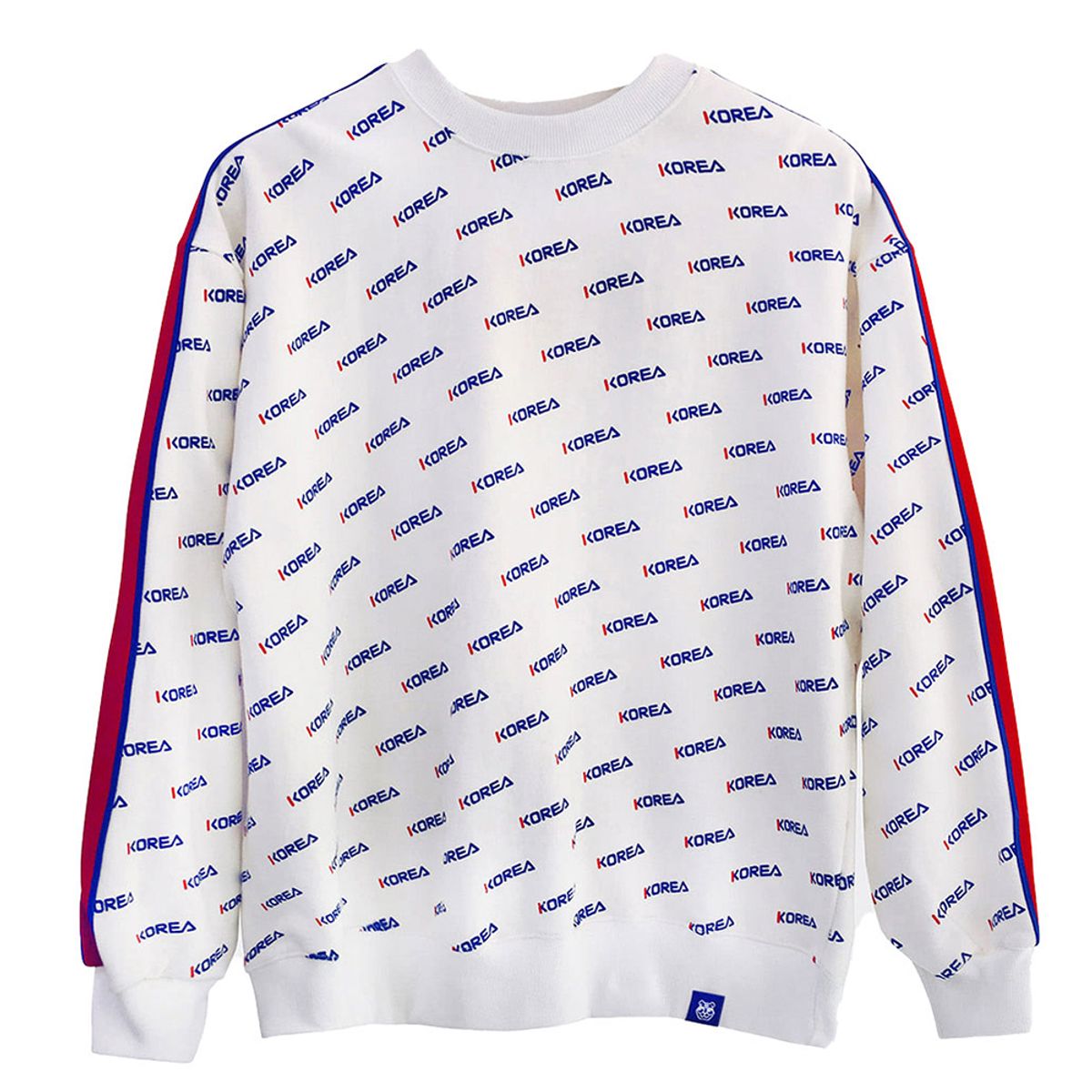 티니타이거(TEENYTIGER) Korea sweatshirt(Oversize fit)-White