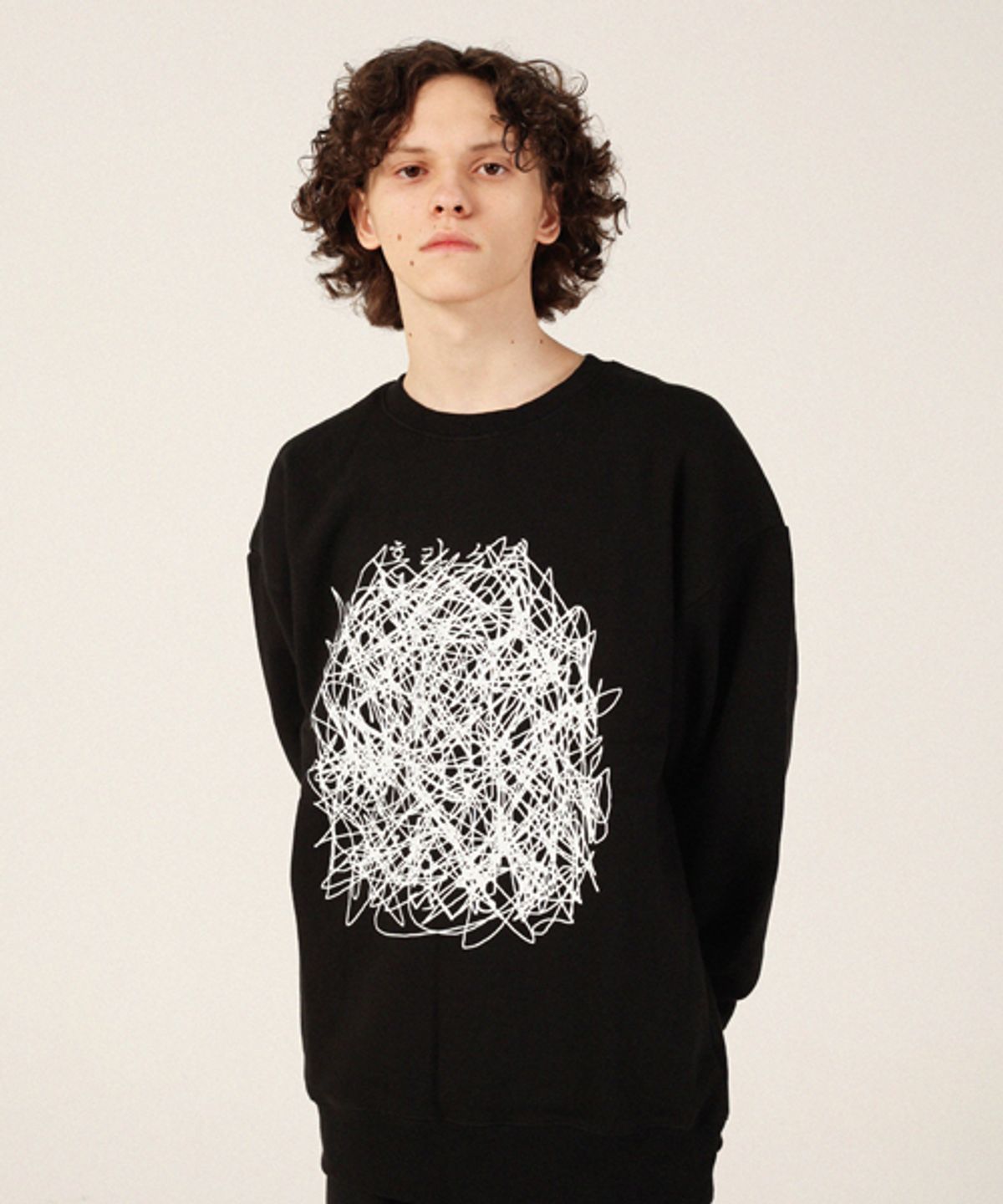 리스펙트(RESPECT) confused crewneck