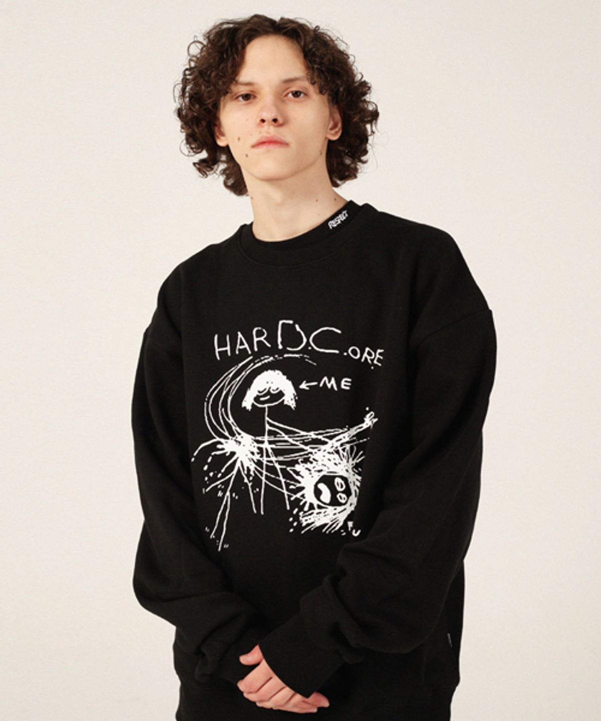 리스펙트(RESPECT) hardcore crewneck