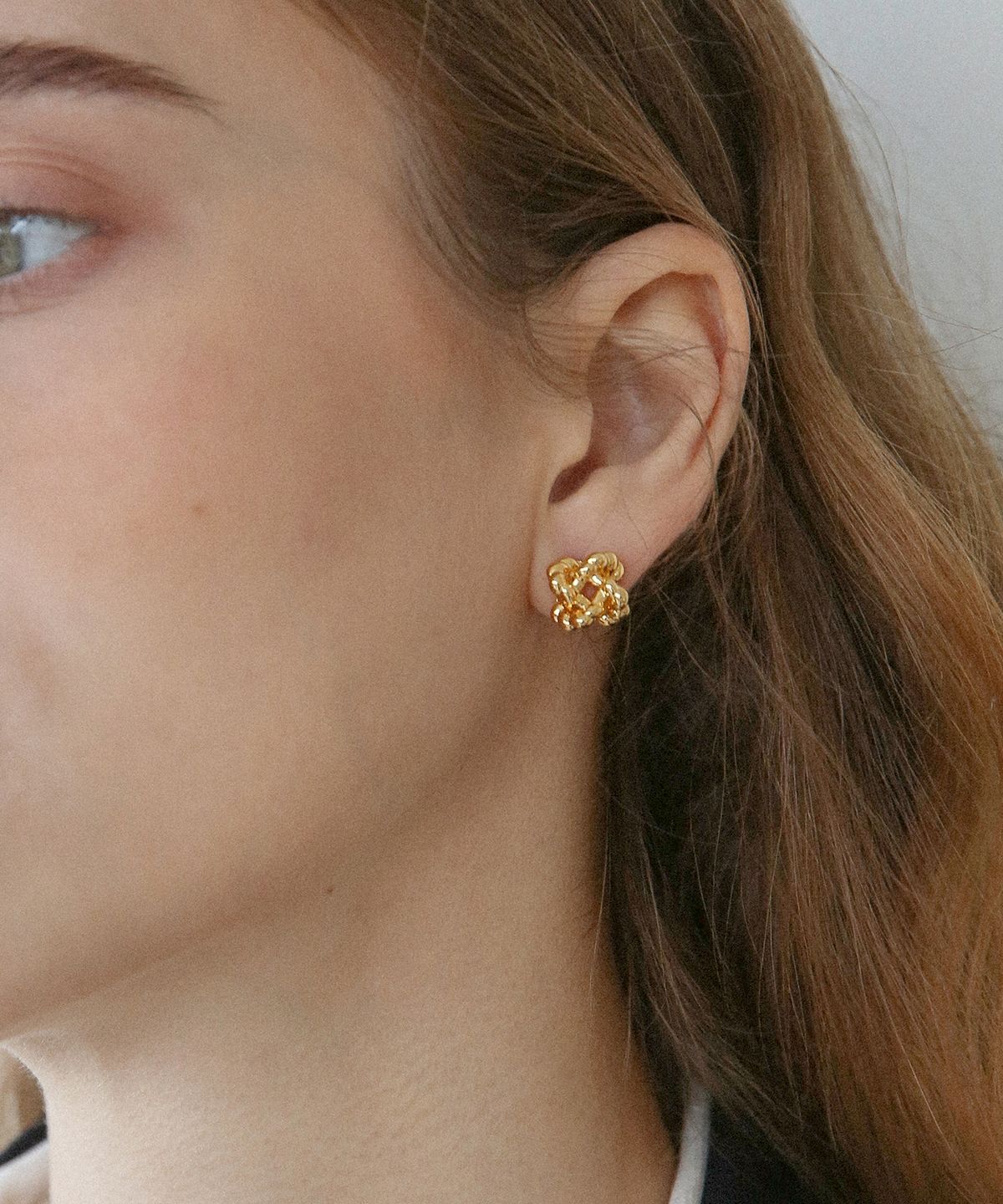 레이지던(LAZYDAWN) twist rope earring E042
