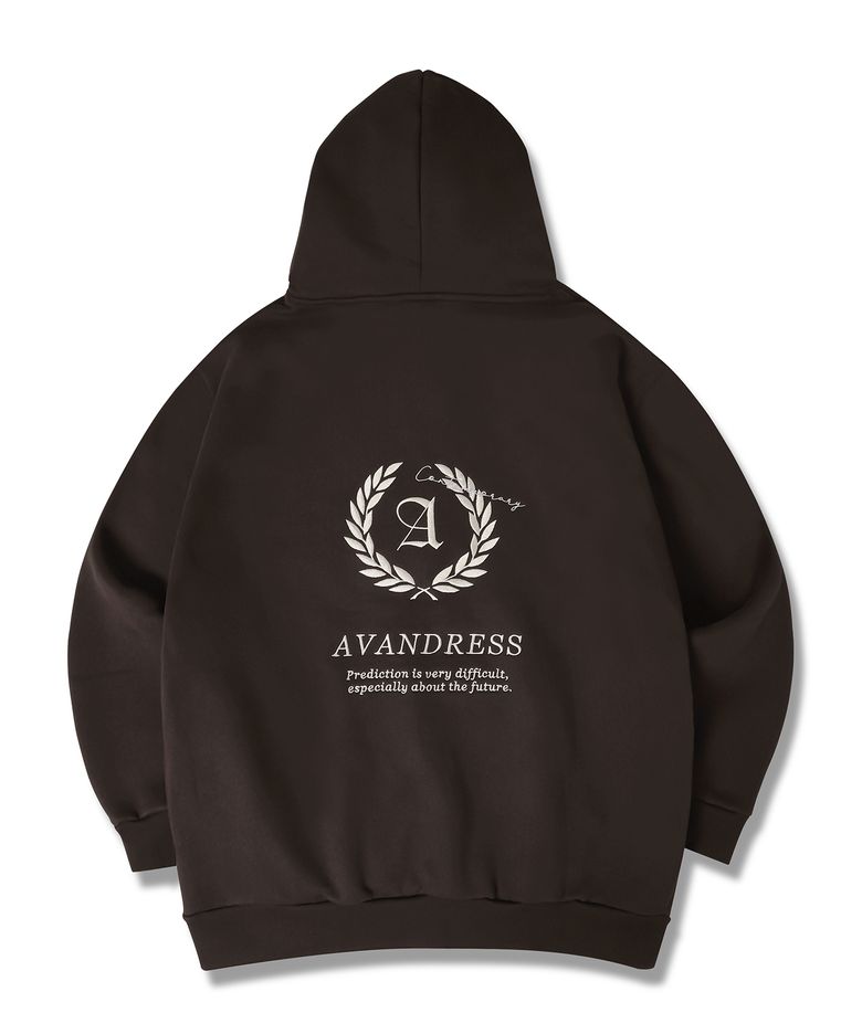 UNISEX LAUREL OVERSIZED HOODIE BROWN
