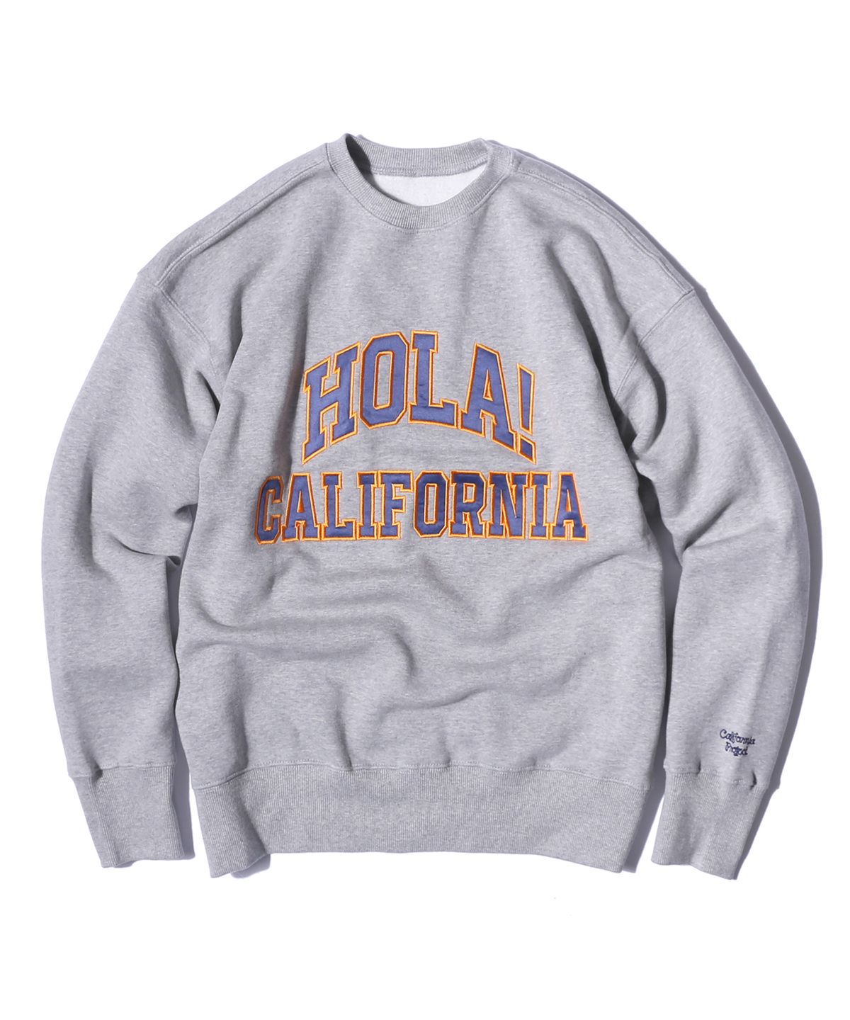 캘리포니아 프로젝트(CALIFORNIA PROJECT) HOLA SWEATSHIRTS (GRAY)