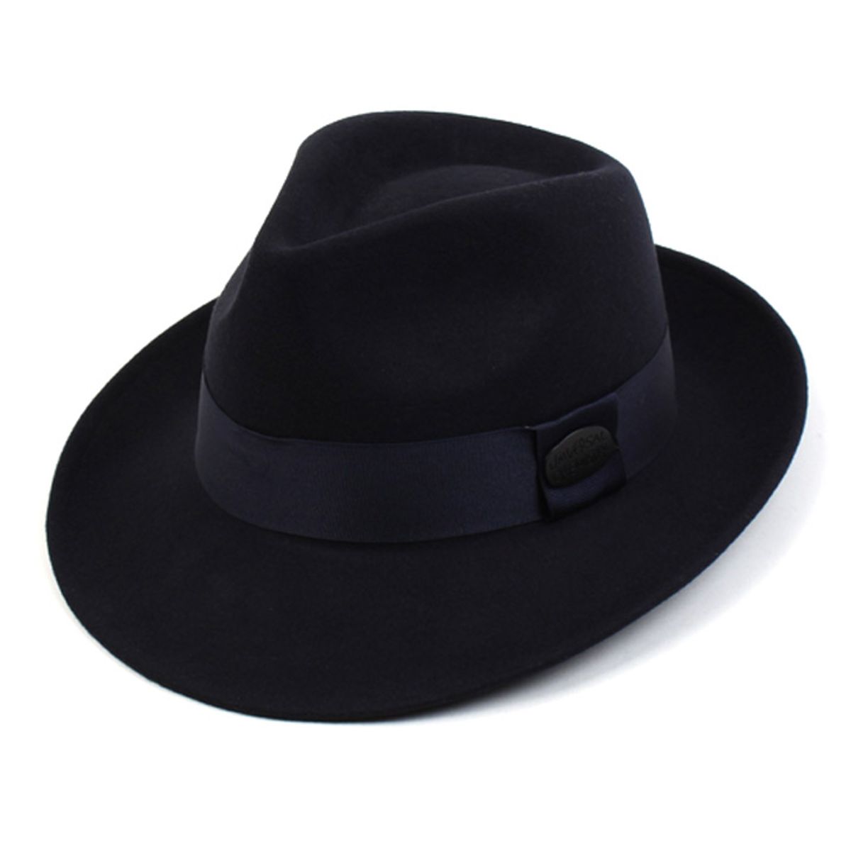 유니버셜 케미스트리(UNIVERSAL CHEMISTRY) BU Navy Long Wool Fedora 울페도라