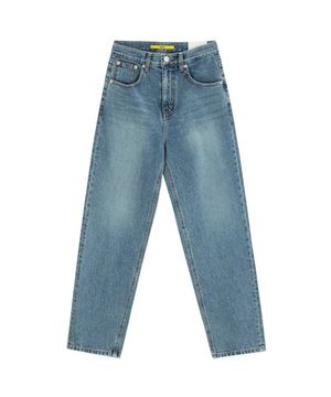 레트로 테이퍼드 데님 팬츠(Blue)