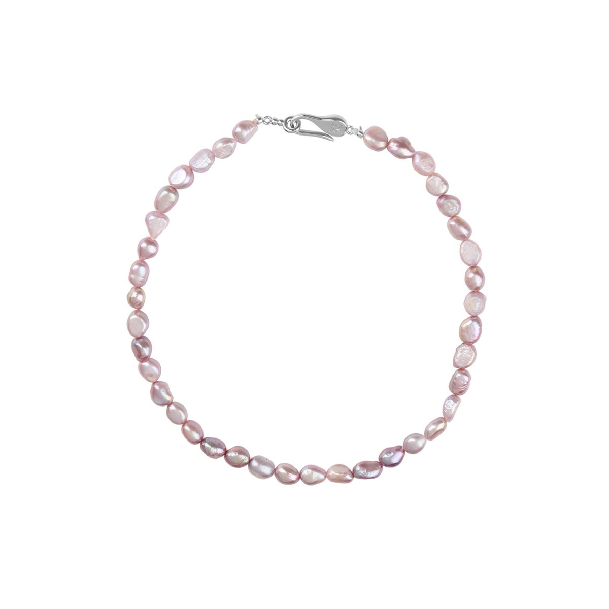 로울(LOWOOL) Purple Potato pearl necklace