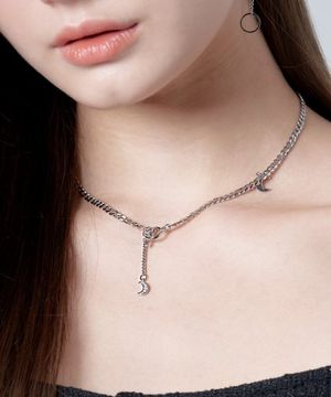 ECLIPSE MOON NECKLACE