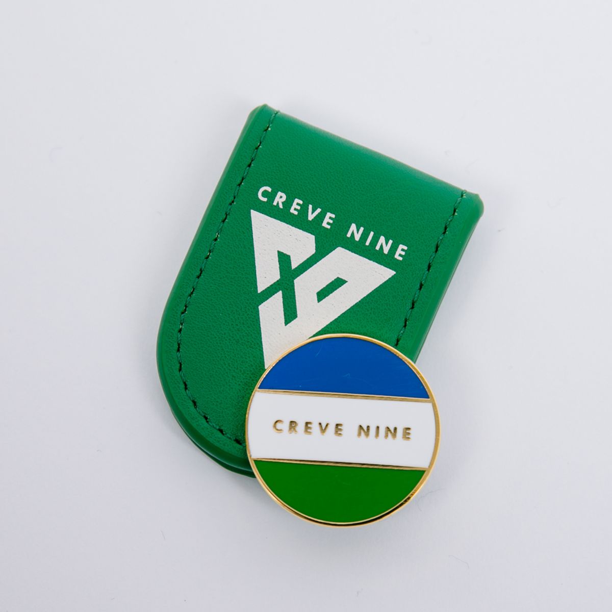 크리브나인(CREVE9) 로고 머니클립&볼마커