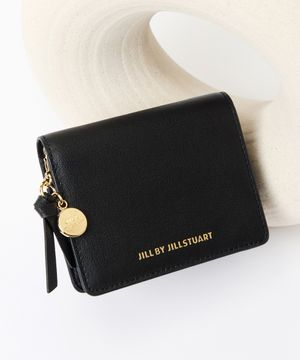 [BONNIE] 로고프린트 소가죽 반지갑 - 4colors