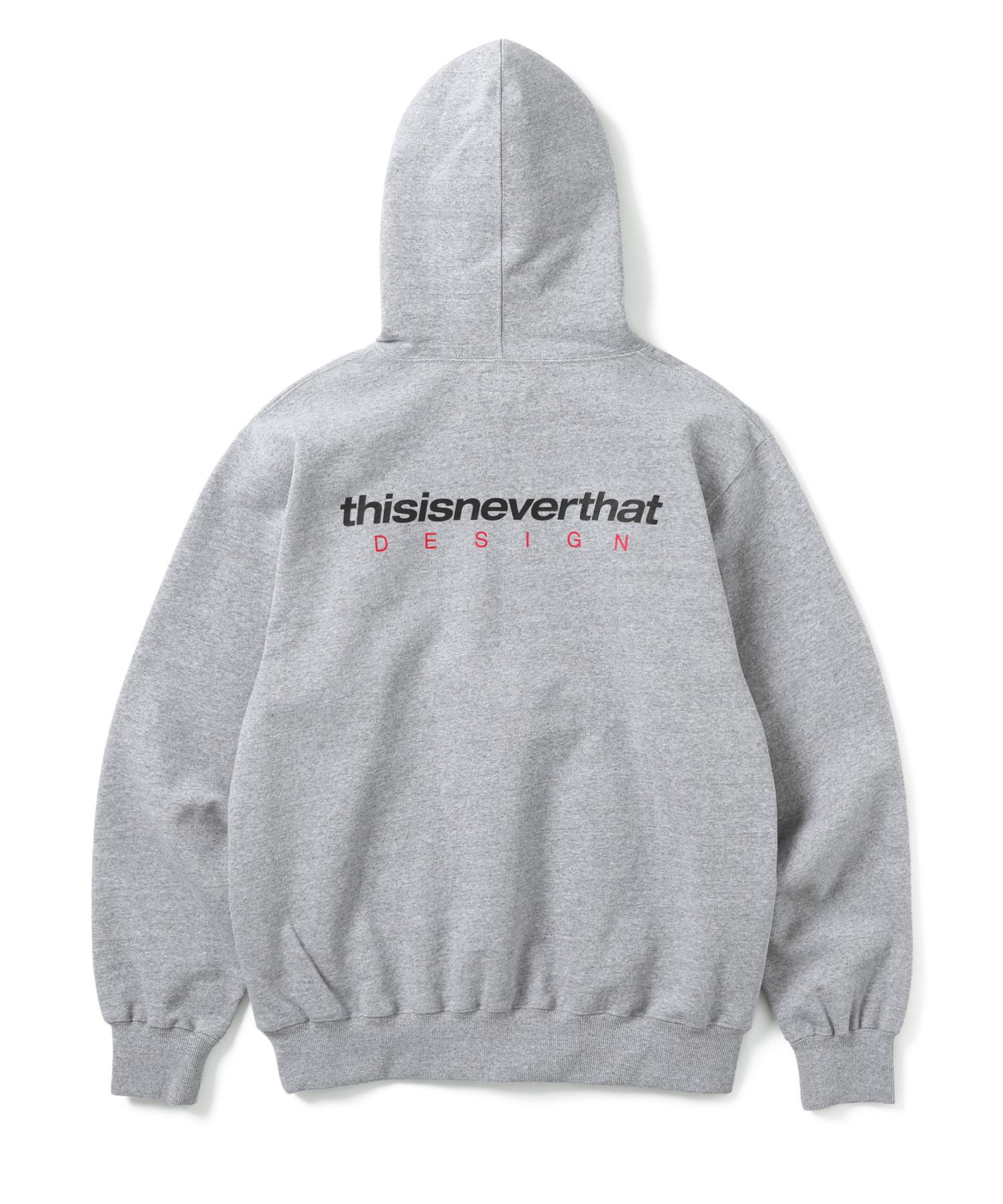 2025超人気 MUSINSA | thisisneverthat® DSN-Logo Hoodie Heather Gray トップス