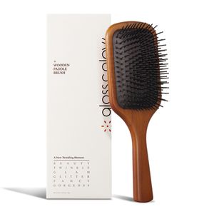 퀵스타일 우든 패들 브러쉬