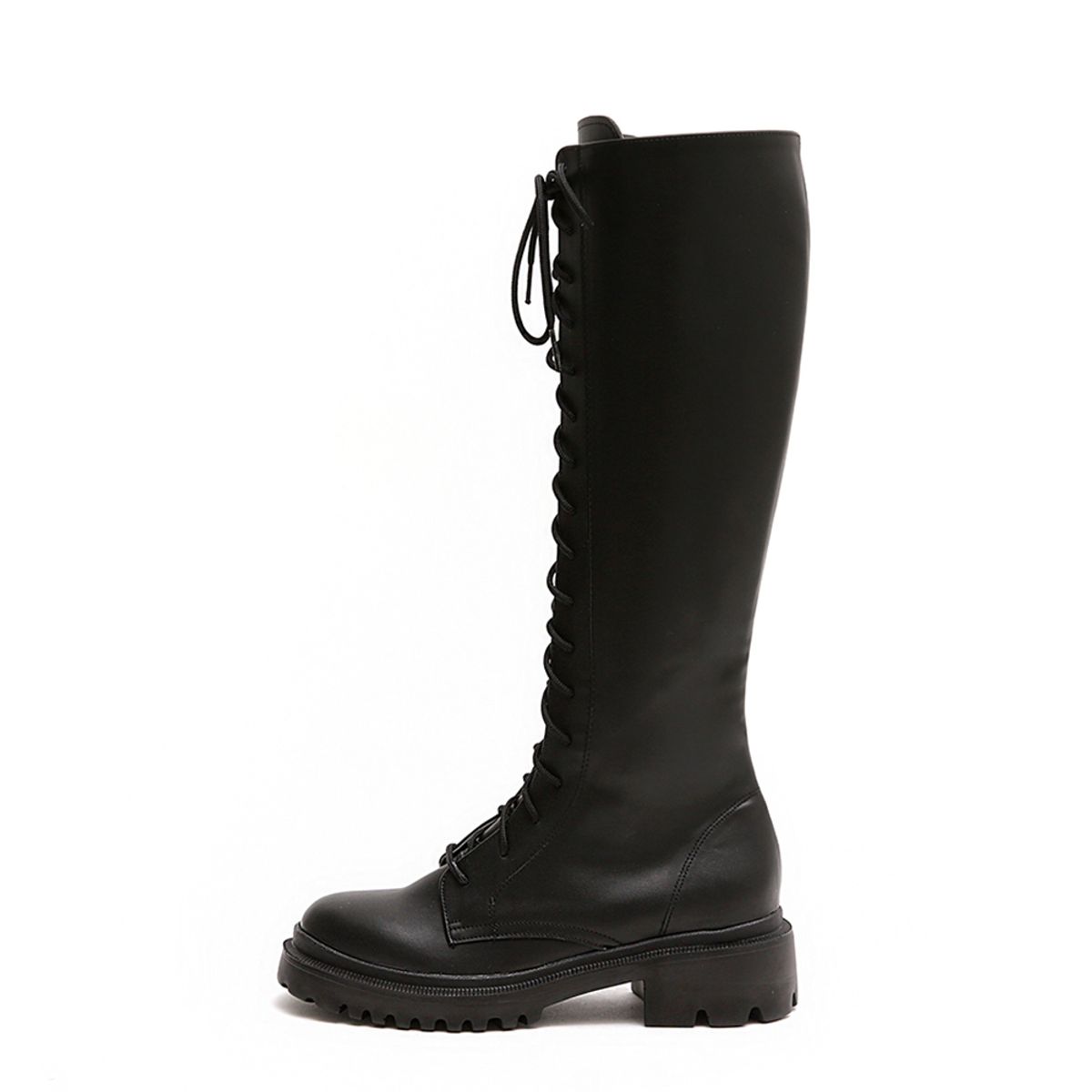 마크모크(MAC MOC) Phillip 청키 볼드창 롱부츠 워커 4Cm
