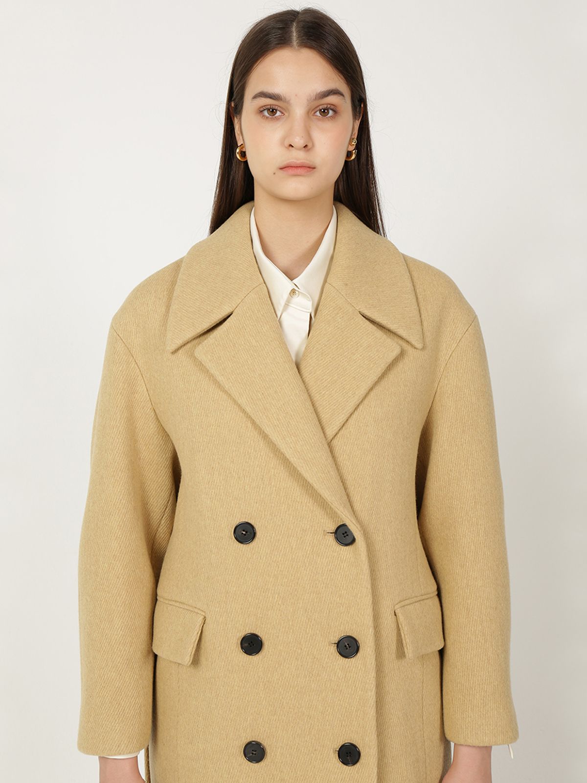 르이엘(LE YIEL) Wool Angora Coat 울 앙고라 코트