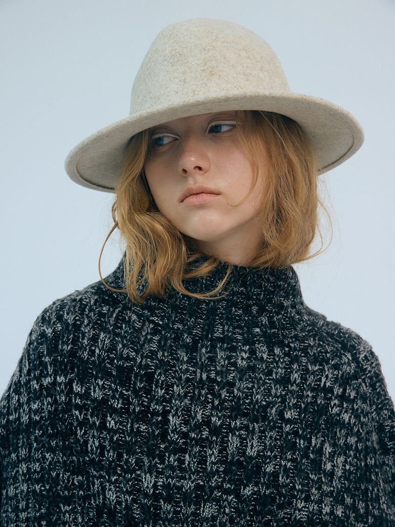 [Let there be light] Lou fedora hat in oatmeal