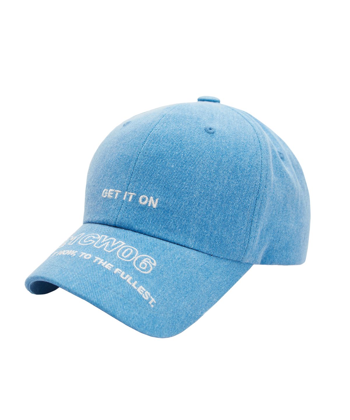 겟잇온(GET IT ON) 피그먼트 볼캡_블루
