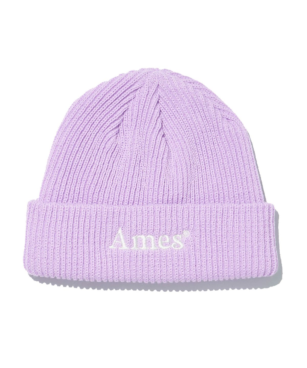 아메스 월드와이드(AMES-WORLDWIDE) BASIC LOGO BEANIE PURPLE