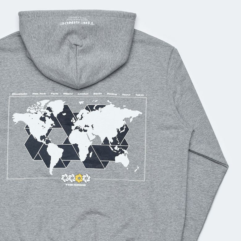 world crack hoodie 1st generation [grey]