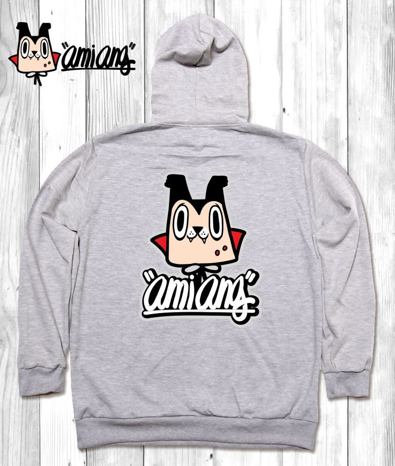 AMIANG_HOODY_33 드라큘라 늑대인간 아미앙 할로윈 캐릭터 후드티 후디