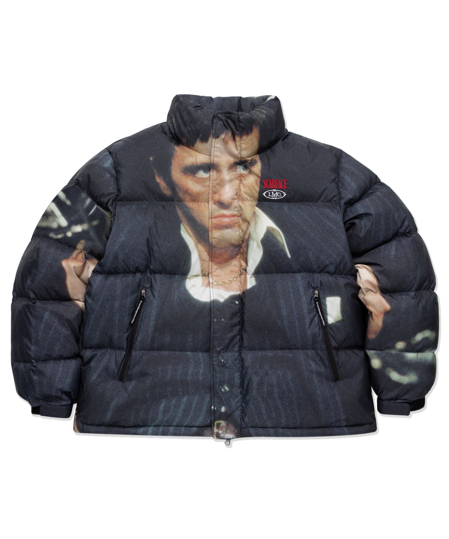 MUSINSA公式 | LMC LMC X SCARFACE PUFFER DUCK DOWN PARKA black